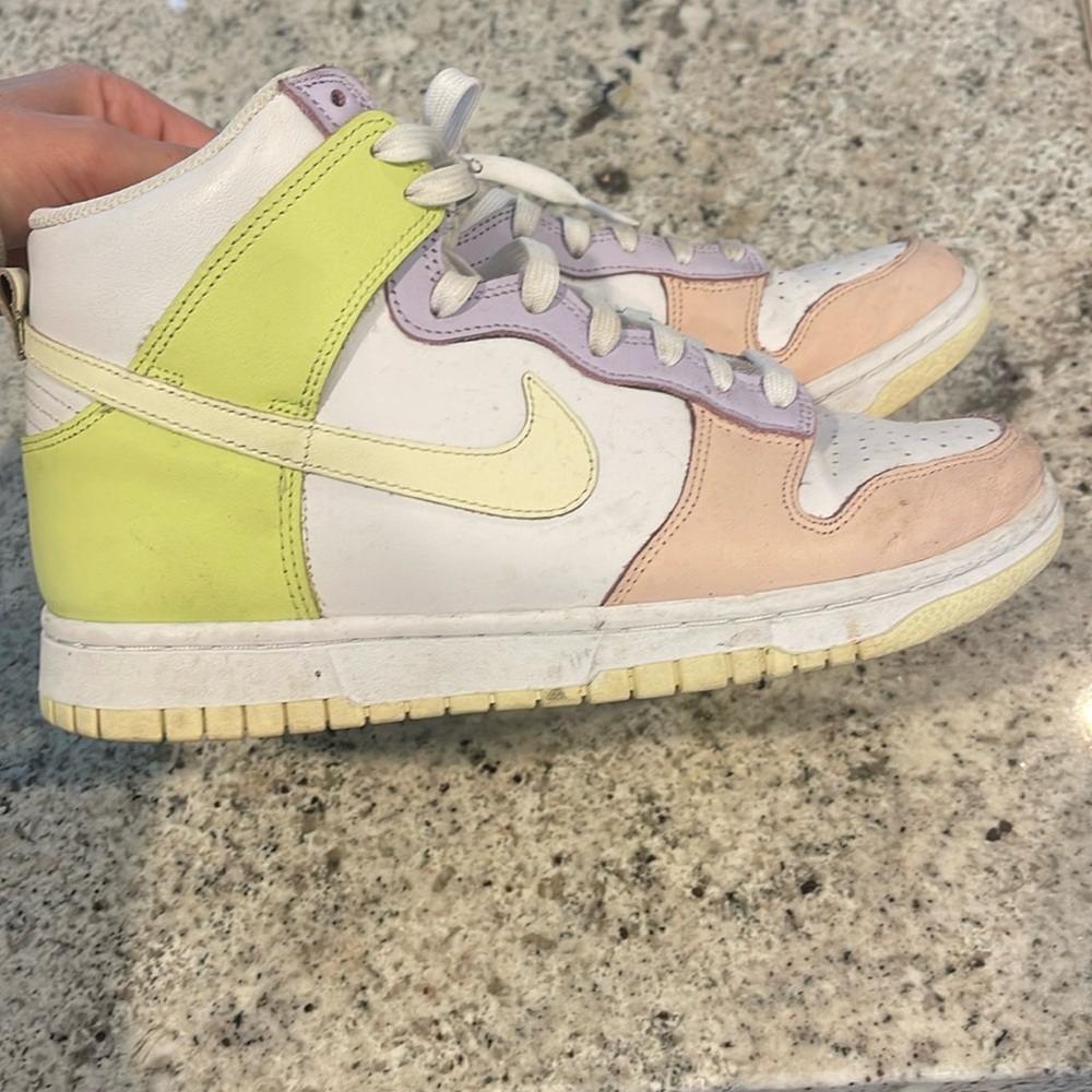 Nike dunk high lemon twist